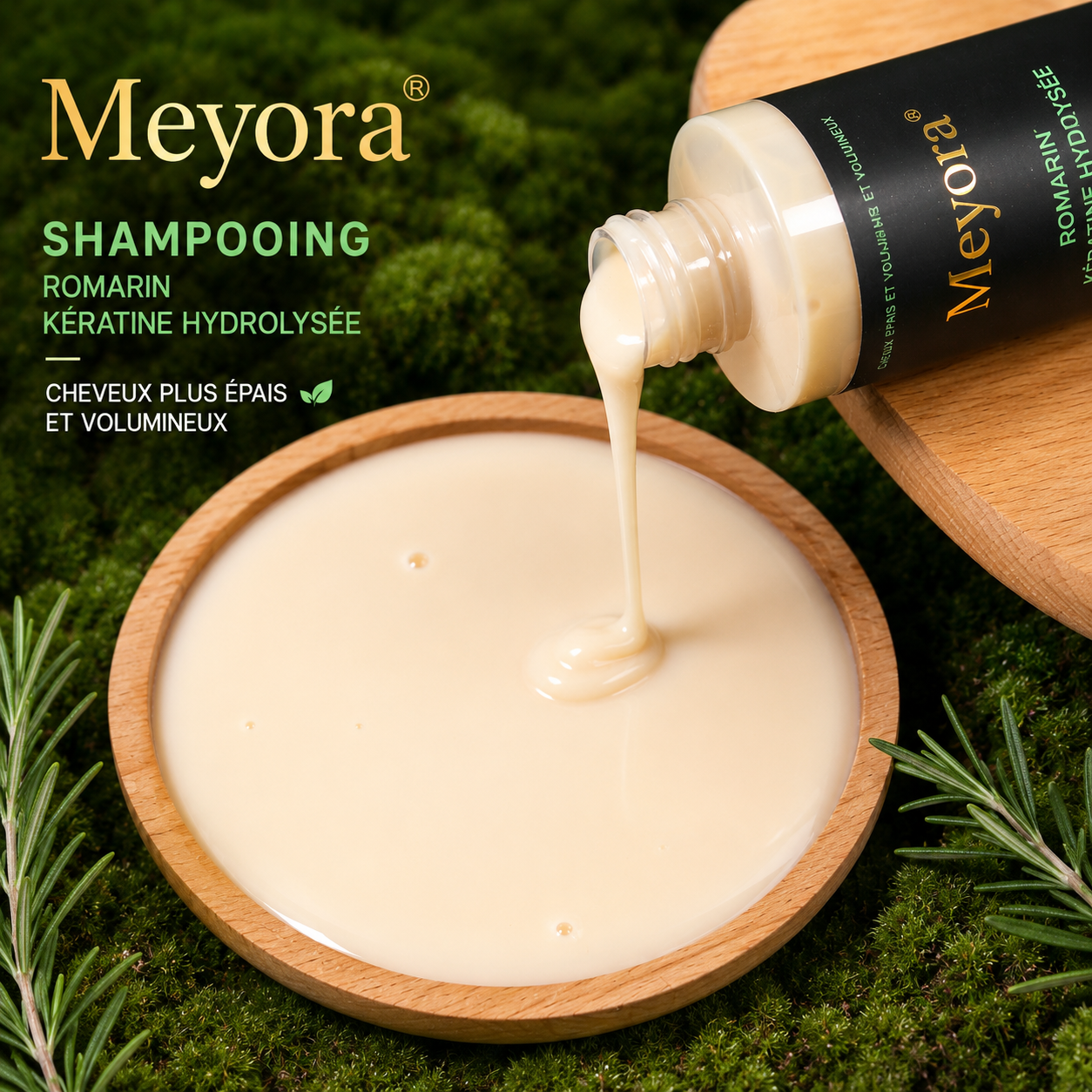Shampooing Meyora Volumisant pour Cheveux Plus Épais